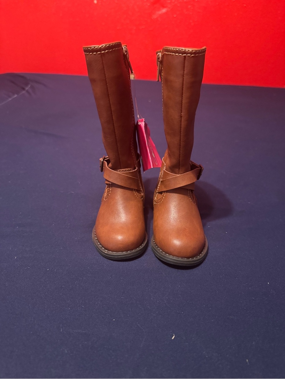 Cupcake Couture Kids 6T Brown Tall Riding Boots - Classic Style